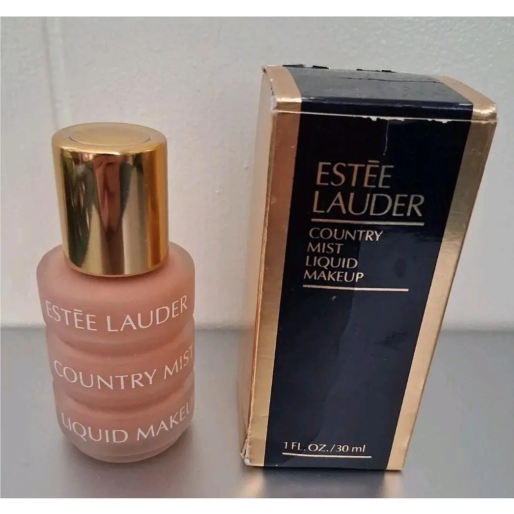 Vintage Estee Lauder Country Mist Liquid Makeup 01 Country Beige 1 oz 30 ml