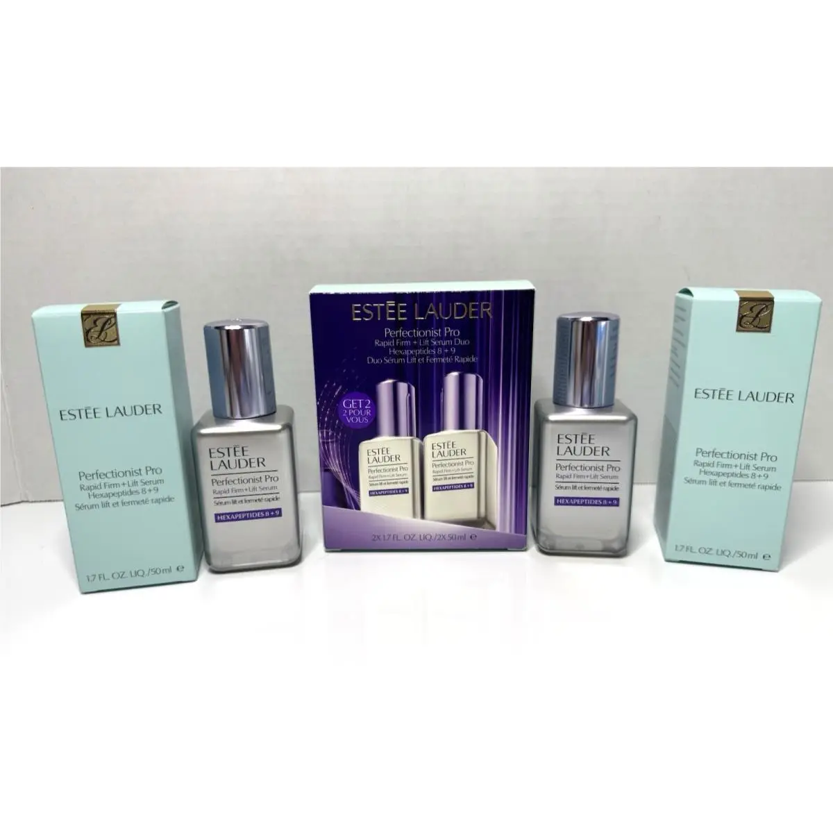 Estee Lauder Perfectionist Pro Rapid Firm + Lift Serum Duo 2 x 1.7oz
