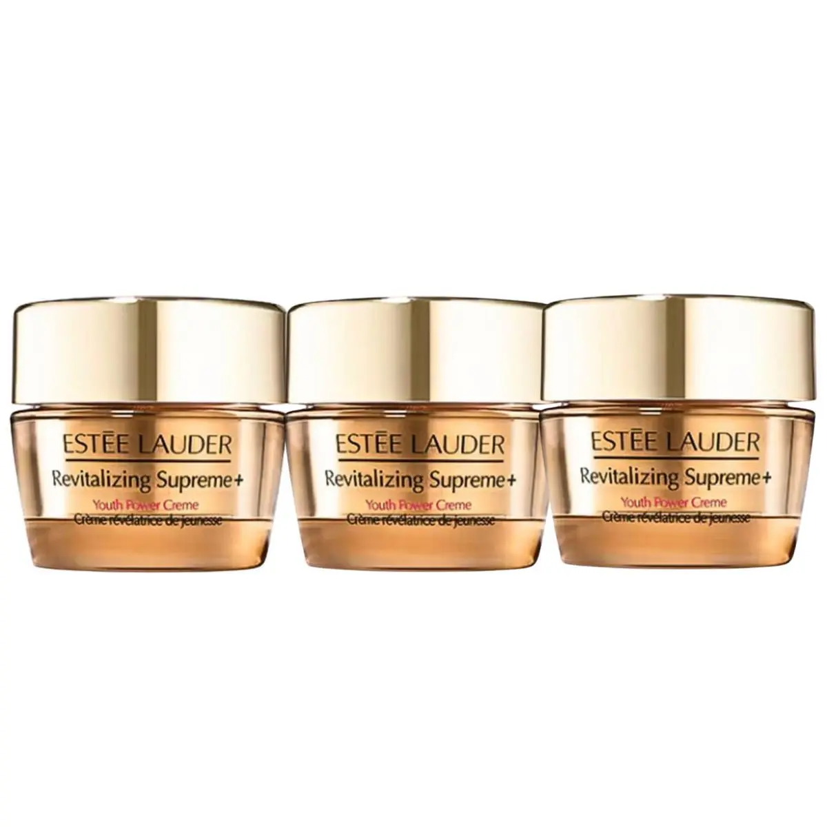 3x Estée Lauder Revitalizing Supreme+ Youth Power Creme 15 ml/0.5 oz