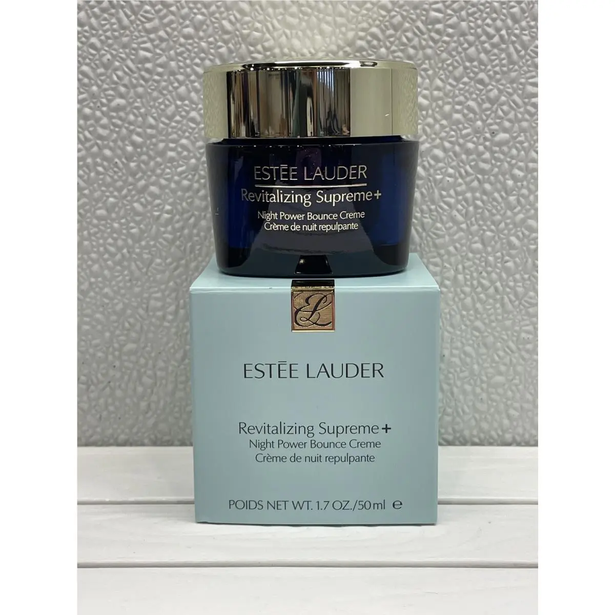 Estee Lauder Revitalizing Supreme + Night Power Bounce Creme Moisturizer 1.7oz