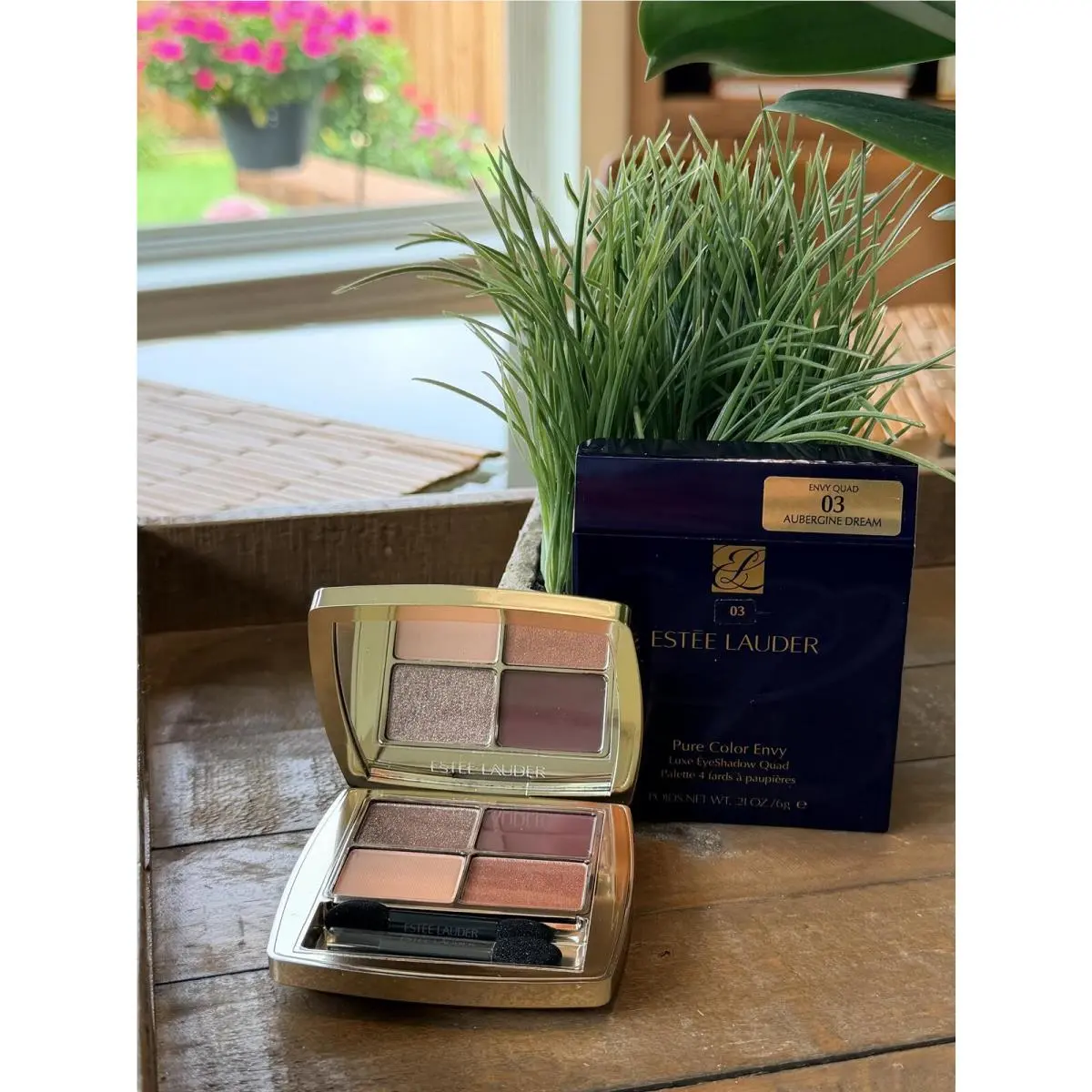 Estee Lauder Pure Color Envy Eyeshadow Quad 03 Aubergine Dream