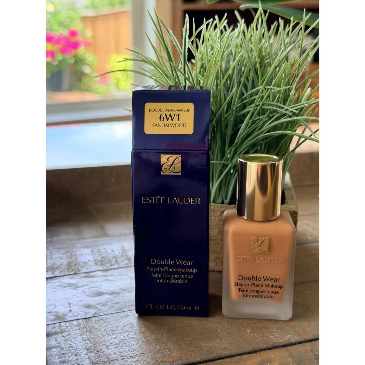 6W1 Sandalwood Estee Lauder Double Wear Stay-in-place Makeup 1oz Disco