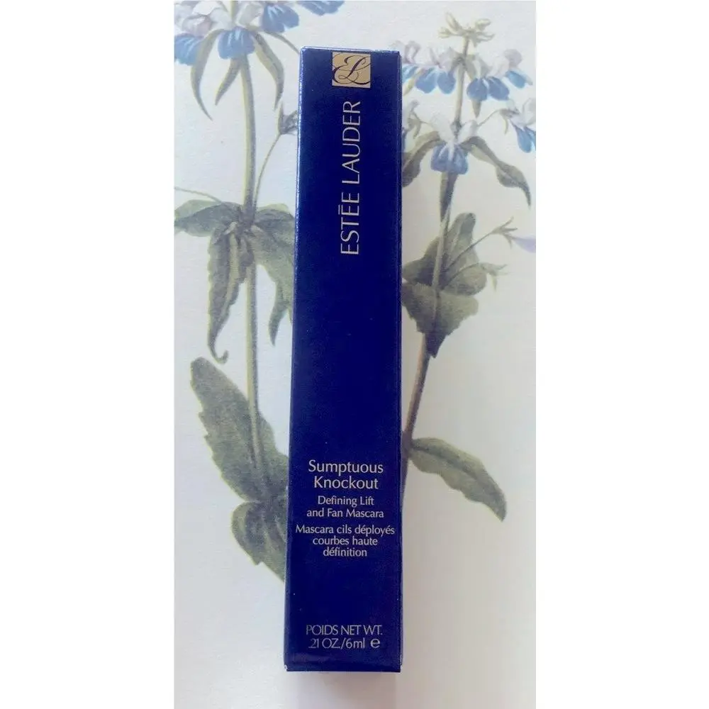 Estee Lauder Sumptuous Knockout Defining Lift Fan Mascara 01 Black Full Sz