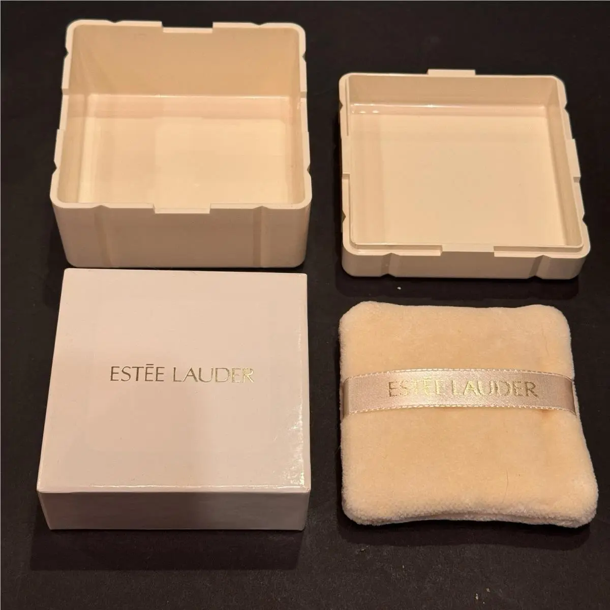 Vintage 1970s Estée Lauder Youth Dew Dusting Powder W/ Case