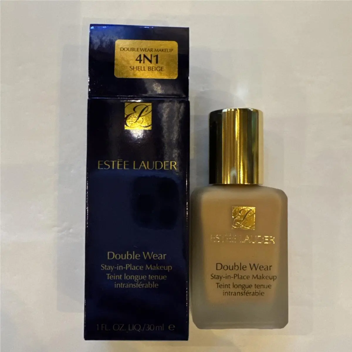 Estée Lauder Double Wear Stay-in Place Foundation Makeup 4N1 Shell Beige 1.0 Oz