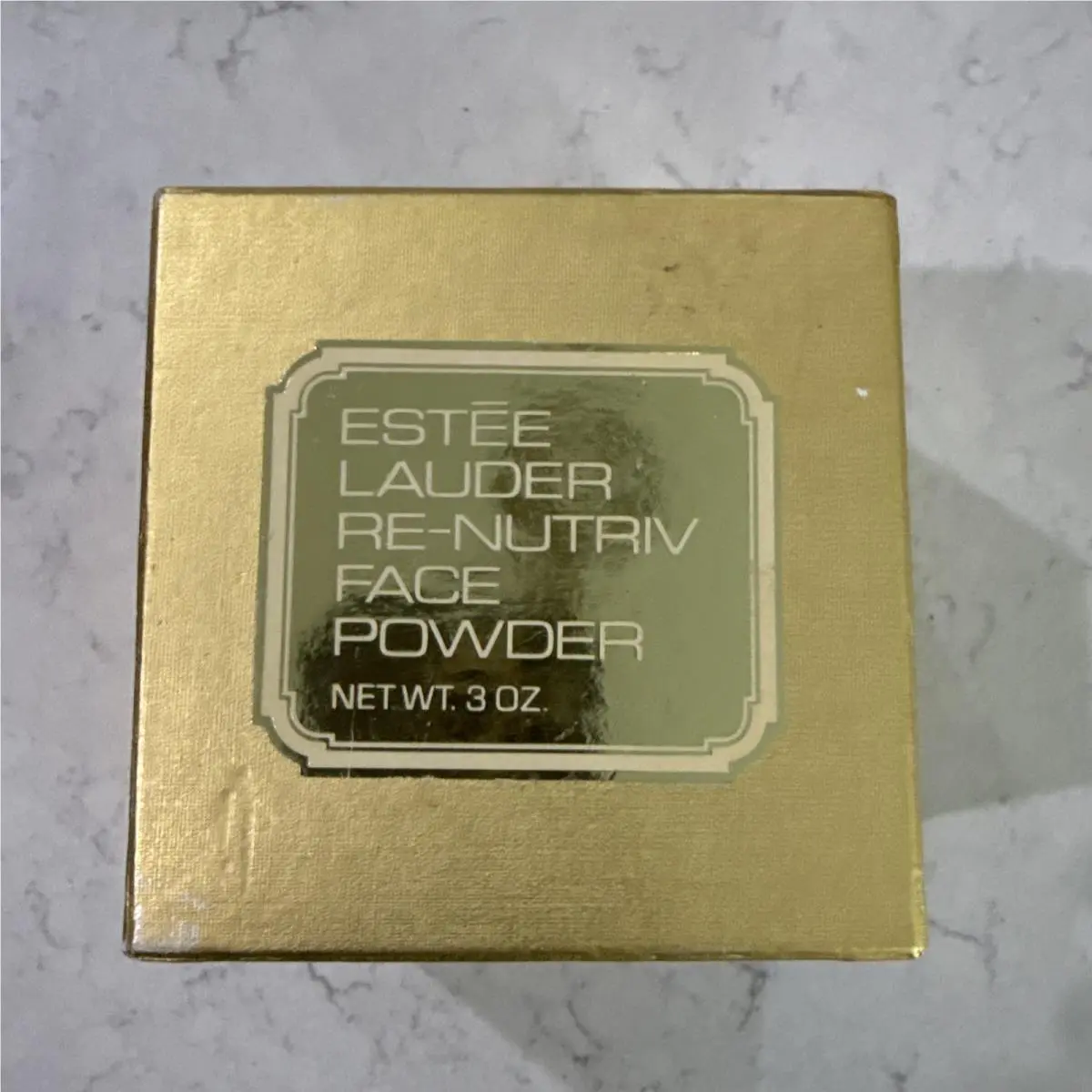 Vintage Estee Lauder Re-nutriv Souffle Makeup 05 Sungleamed Beige Foundation Nos