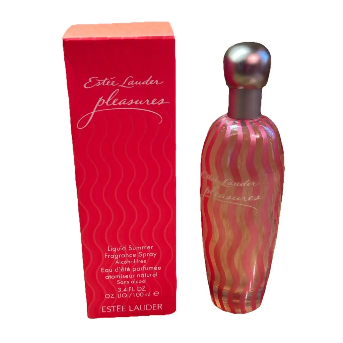 Estee Lauder Pleasures Liquid Summer Fragrance Spray 3.4 Oz. Edp