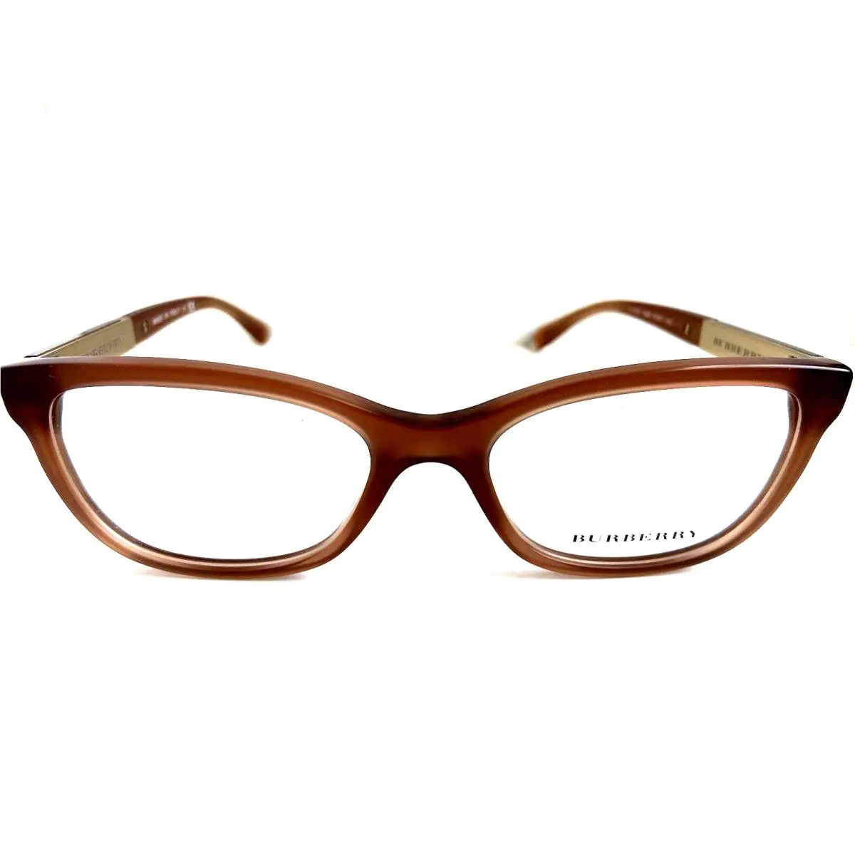 Burberry B 3222 3606 Rx-able Beige 51mm Cat Eye Women`s Eyeglasses Frame