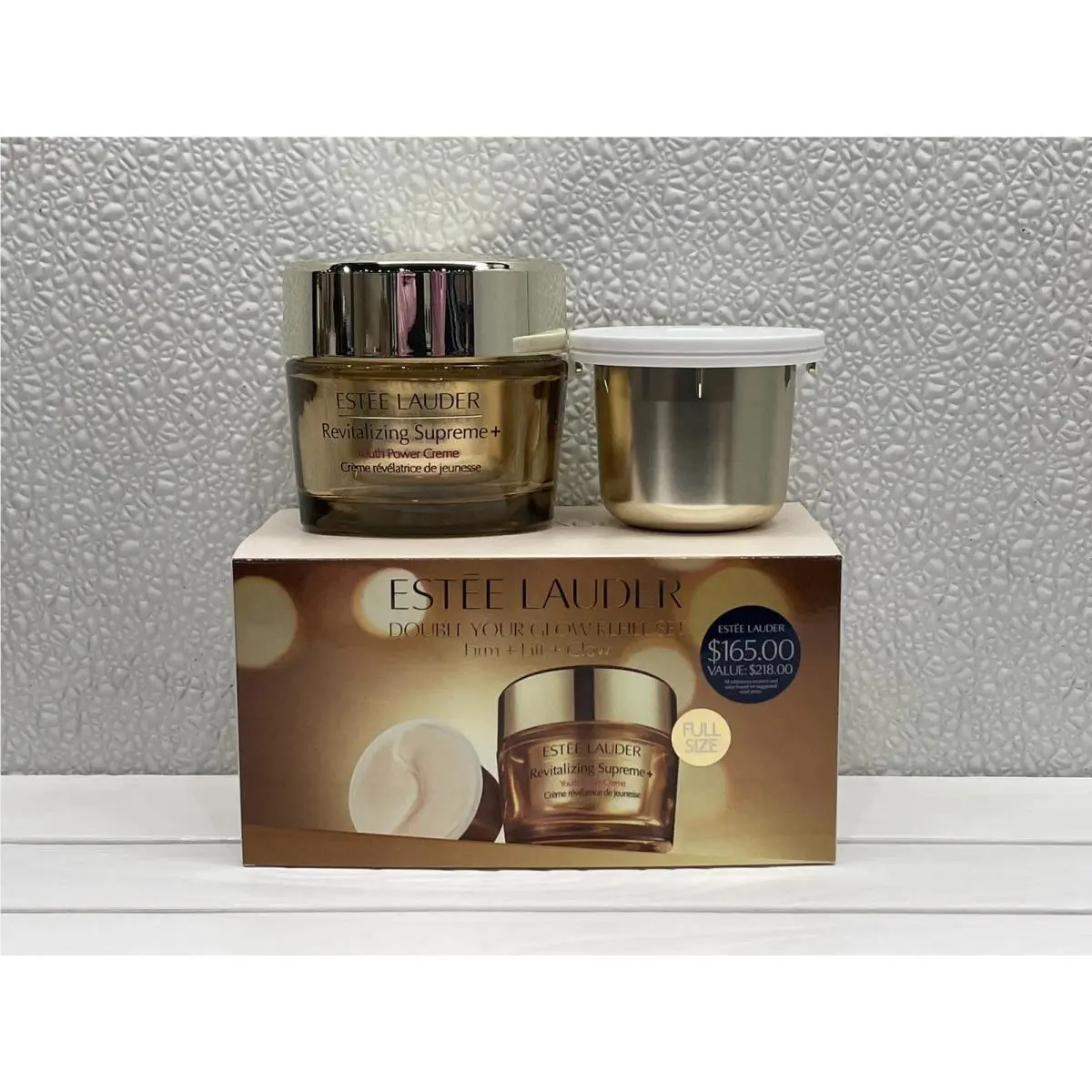 Estee Lauder Revitalizing Supreme + Creme Moisturizer Skincare Refill Set