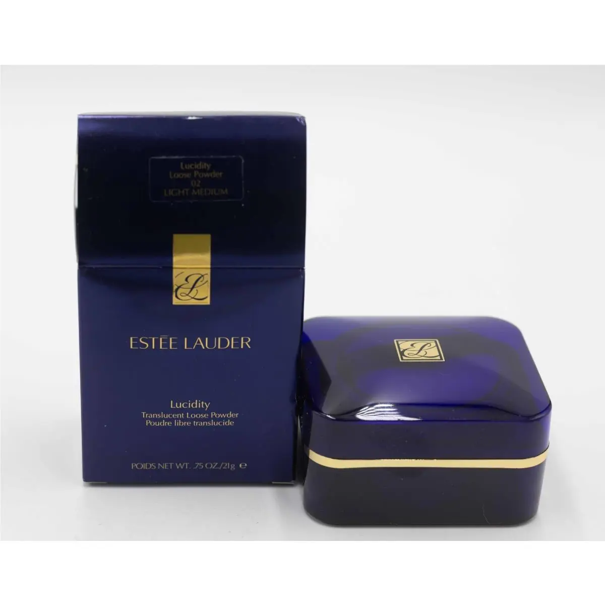 Estee Lauder Lucidity Loose Powder Full Size 02 Light/medium