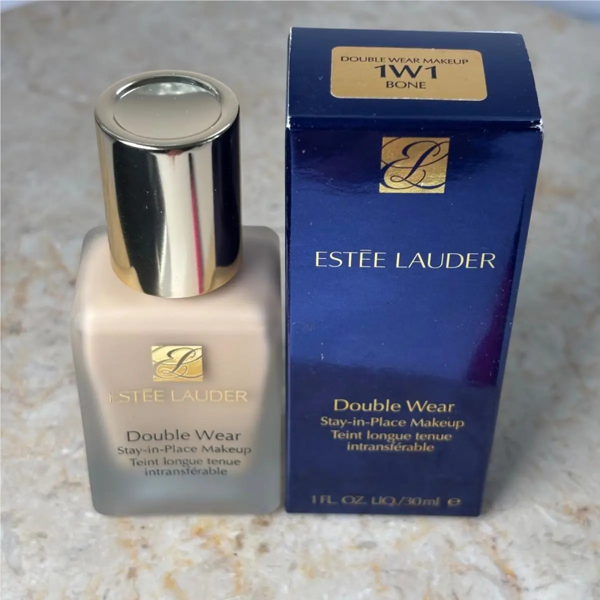 Estee Lauder Double Wear Foundation 1W1 Bone 1oz Stay-in-place Matte