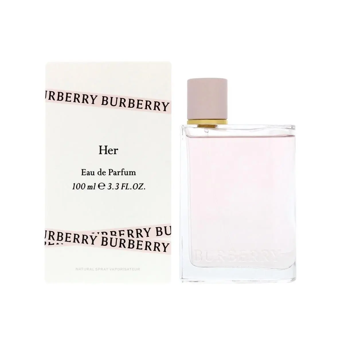 Burberry Her 3.3 oz Edp Eau de Parfum Spray Womens Perfume 100ml
