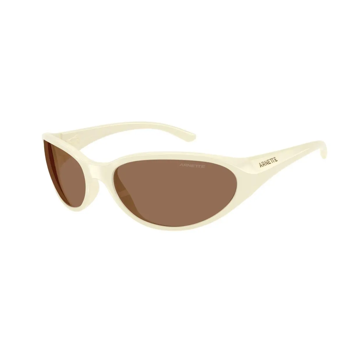 AN4368 302973 Raven Milk Dark Brown 64 mm Men`s Sunglasses by Arnette