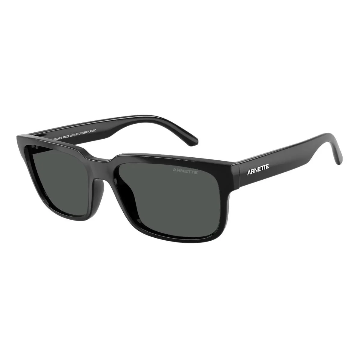 AN4362 290087 Twister Black Dark Grey 57 mm Men`s Sunglasses by Arnette