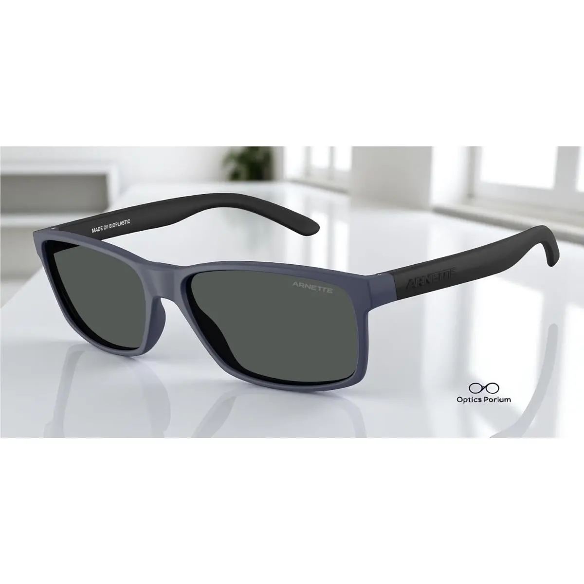 AN4185 218887 Rubber Navy Dark Grey 59 mm Men`s Sunglasses by Arnette