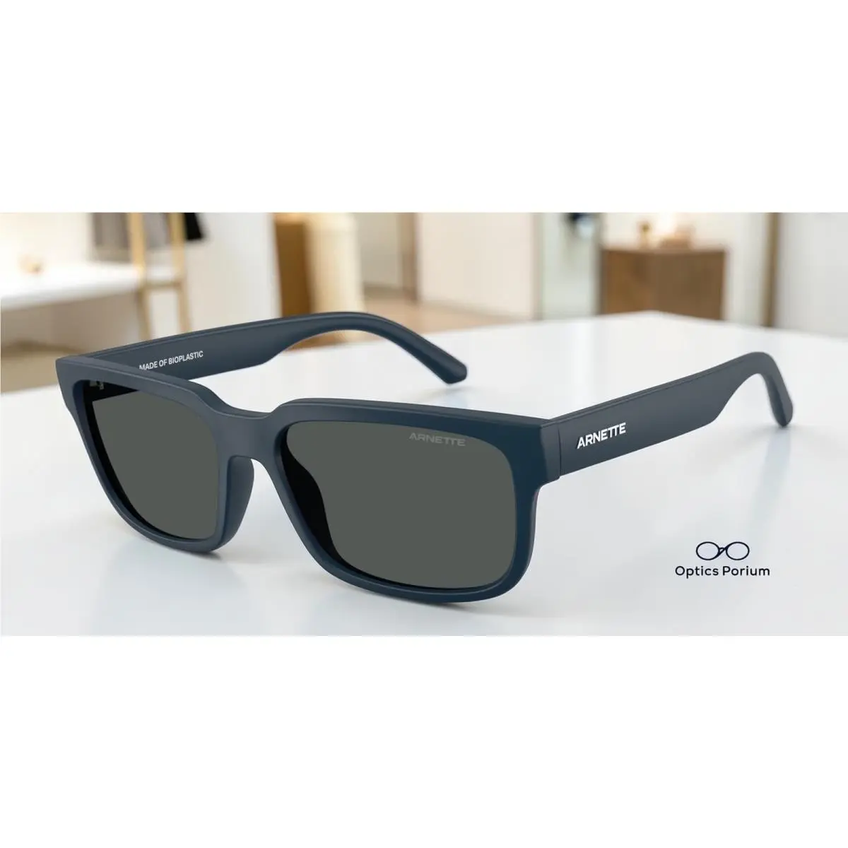 Arnette AN4362 275987 Twister Dark Blue Dark Grey 57 mm Men`s Sunglasses