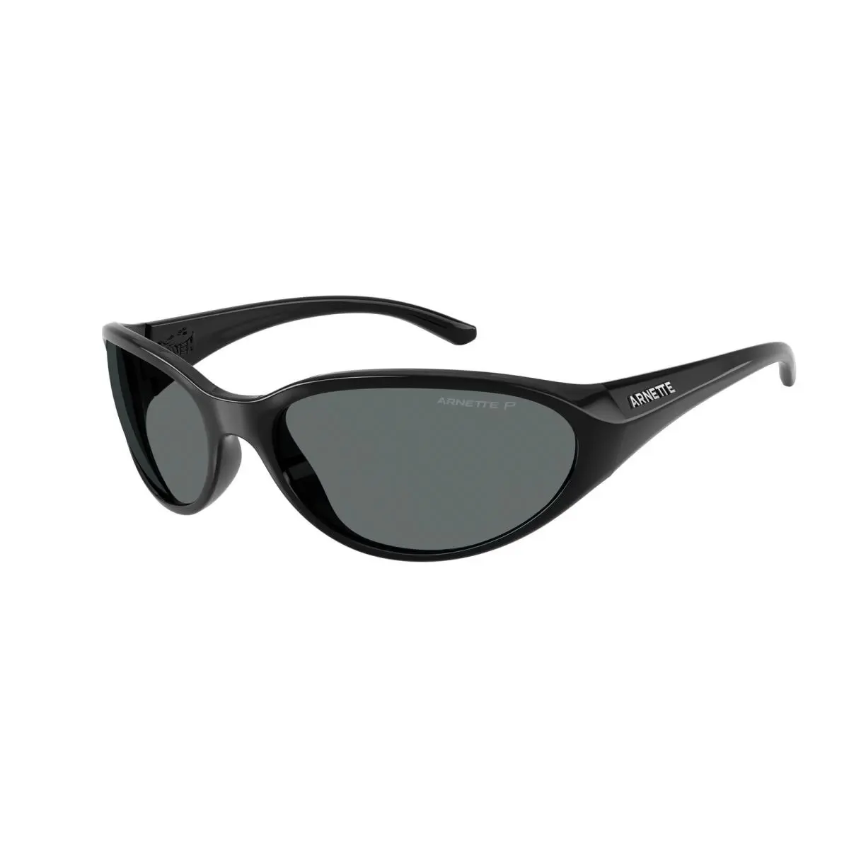 AN4368 290081 Raven Black Grey Polarized 64 mm Men`s Sunglasses by Arnette