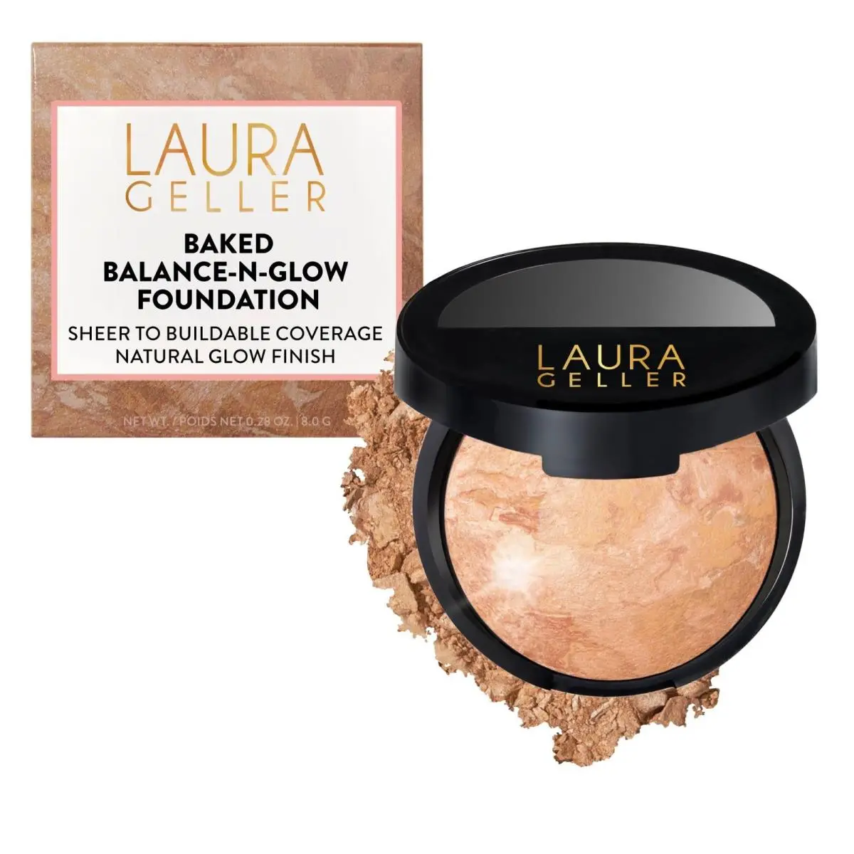 York Baked Balance-n-glow 2.5 Ounce Pack of 1 03 Light by Laura Geller