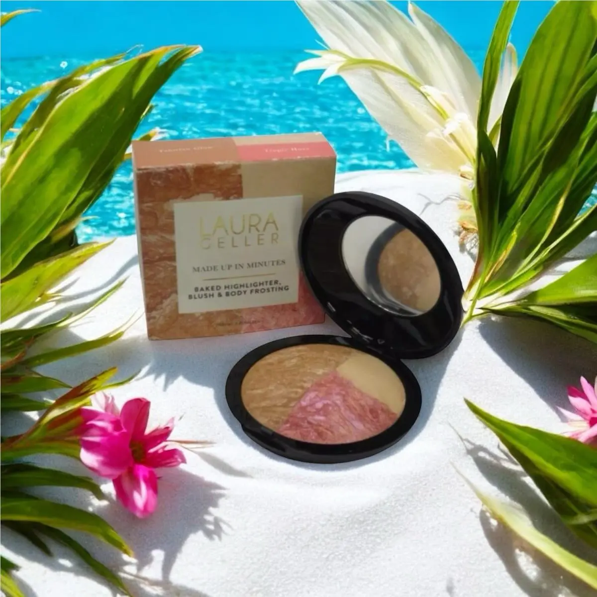 Highlighter Blush Body Frosting Made UP IN Minutes 0.85 oz by Laura Geller