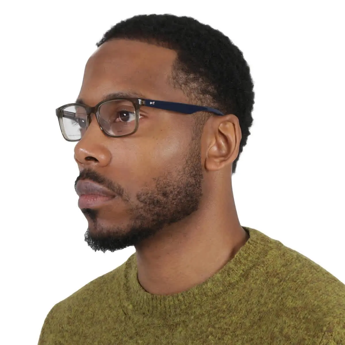 Tommy Hilfiger Demo Rectangular Men`s Eyeglasses TH 1487 04C3 53 TH 1487 04C3 53