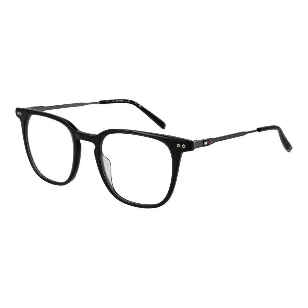 Tommy Hilfiger Black Acetate Glasses Frames - TO-1057022
