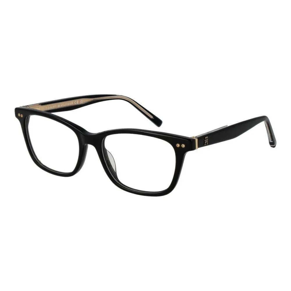 Tommy Hilfiger Black Acetate Glasses Frames - TO-1056813