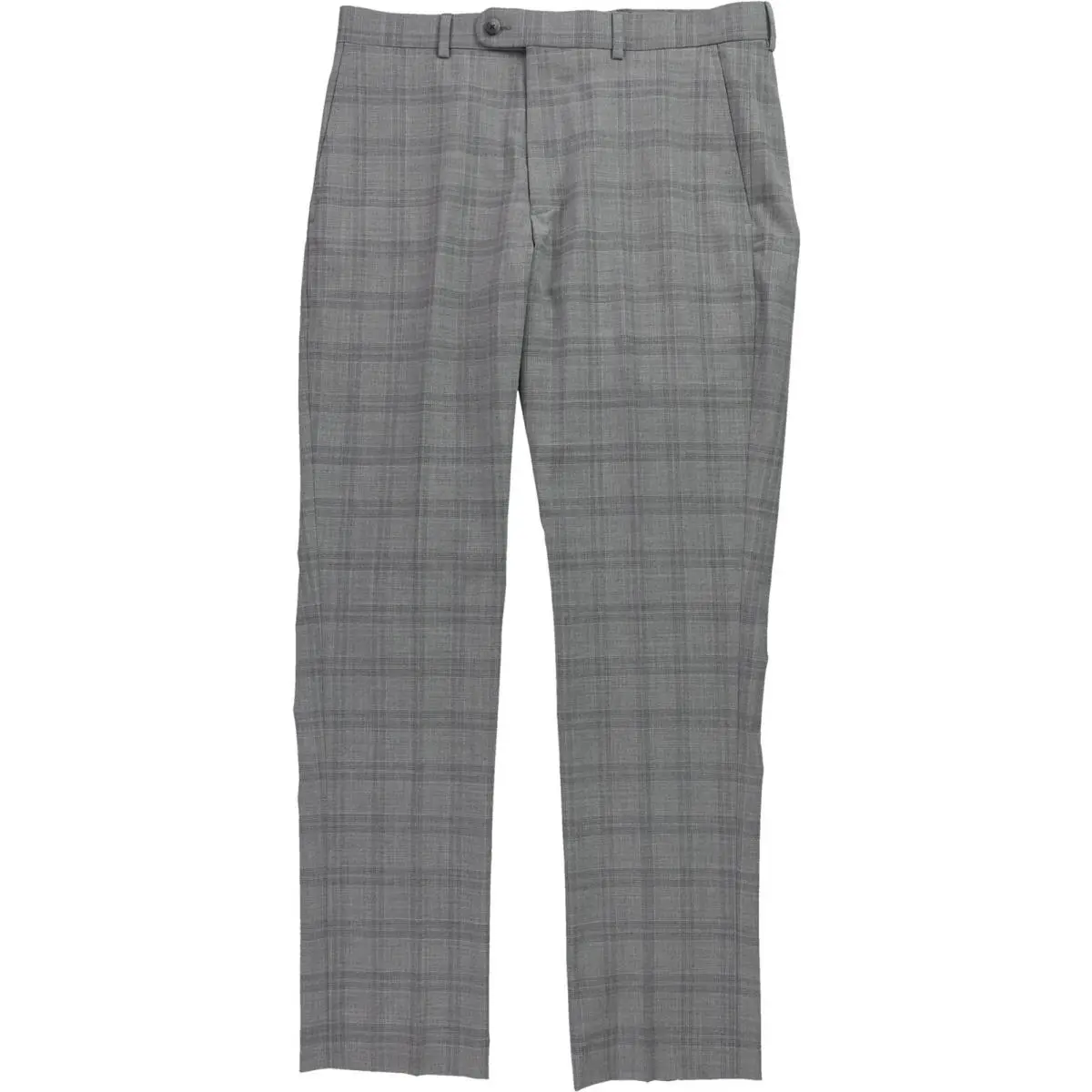 Original Penguin Plaid Dress Pants Grey 33W x 32L