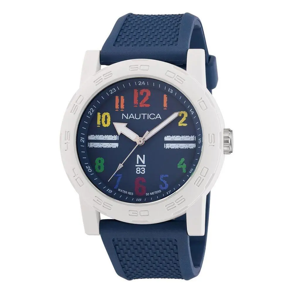 Nautica Blue Synthetic Sport Watch - NANAPATS304AC