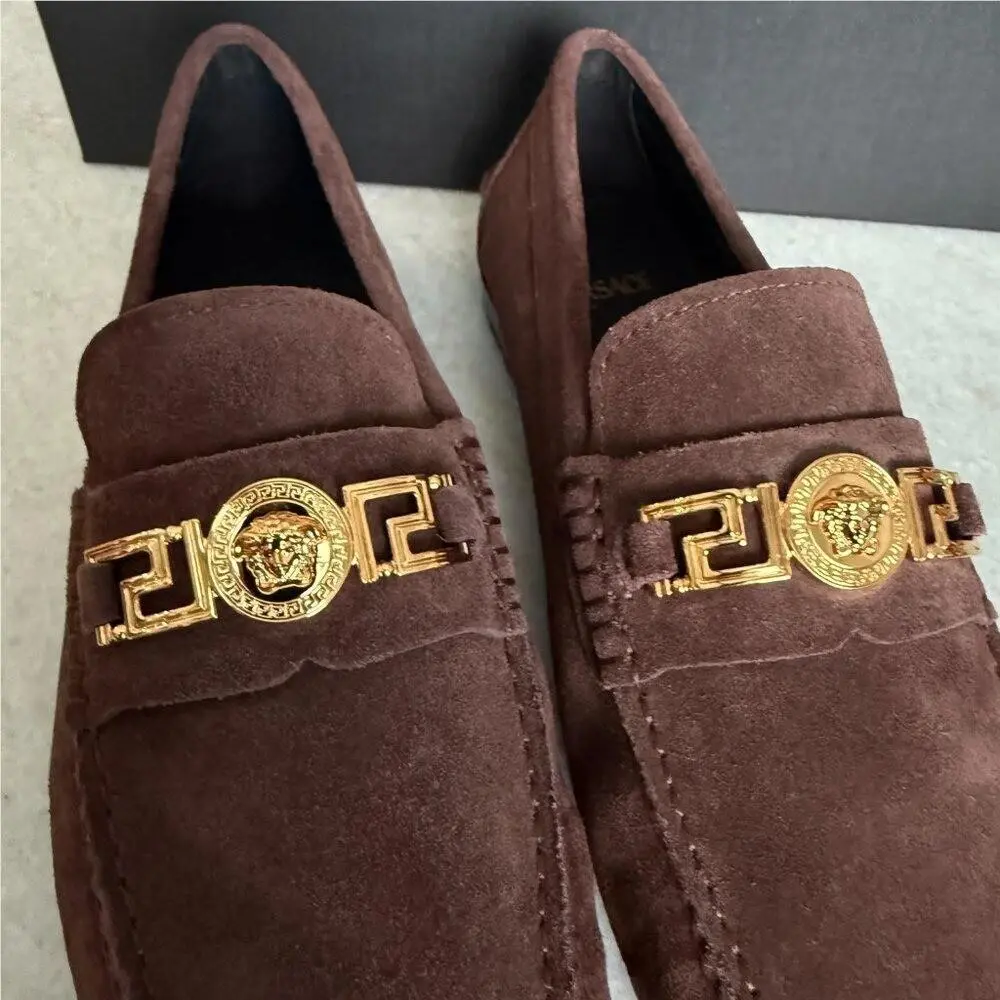 Versace shoes - Brown 3