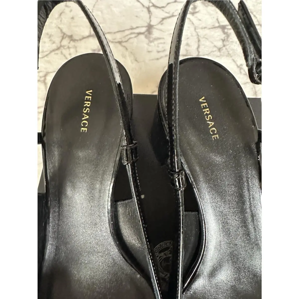 Versace shoes - Black (UPC: 8053609557675) 1