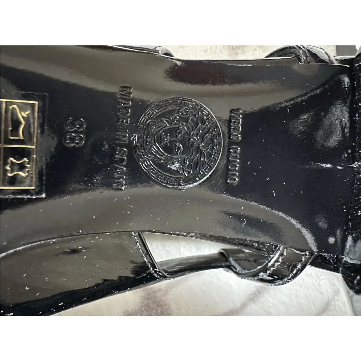Versace shoes - Black (UPC: 8053609557675) 4