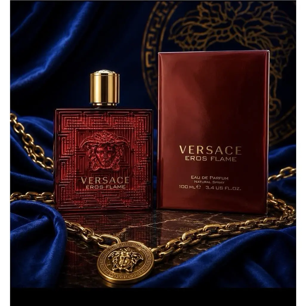 Versace Eros Flame by Versace Cologne For Men Edp 3.3 / 3.4 oz