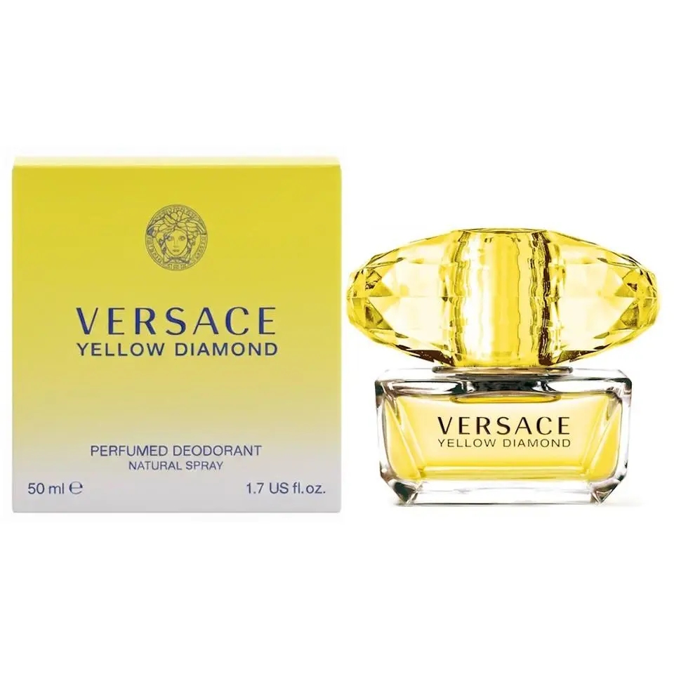 Versace Yellow Diamond Perfumed 1.7 oz / 50 ml Deodorant Spray For Women