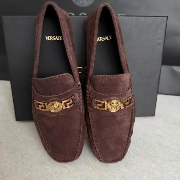 Versace shoes - Brown 6