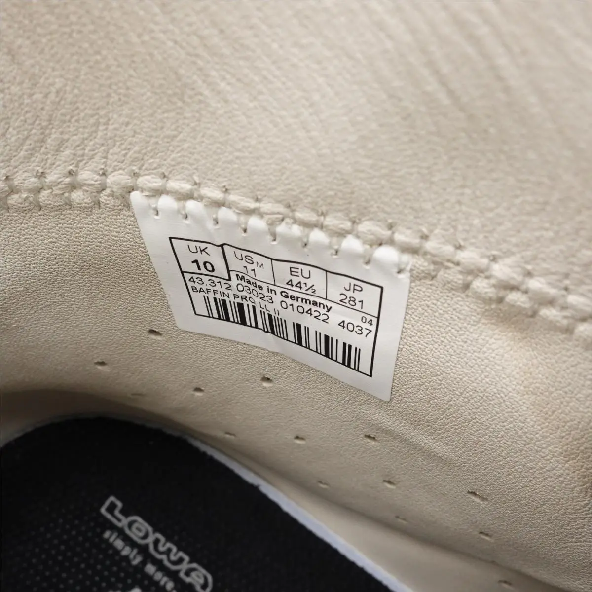 Lowa shoes - LOWA Baffin Pro LL II - 010422-4037 - Brown (UPC: 840054341793) 0