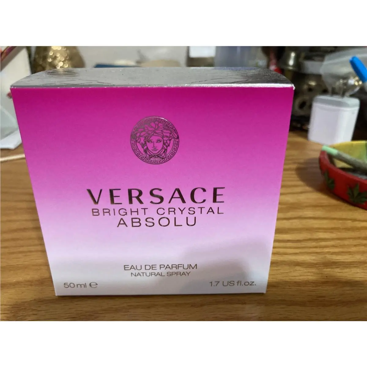 Versace Bright Crystal Absolu Eau De Parfum 1.7 Fl. oz Spray