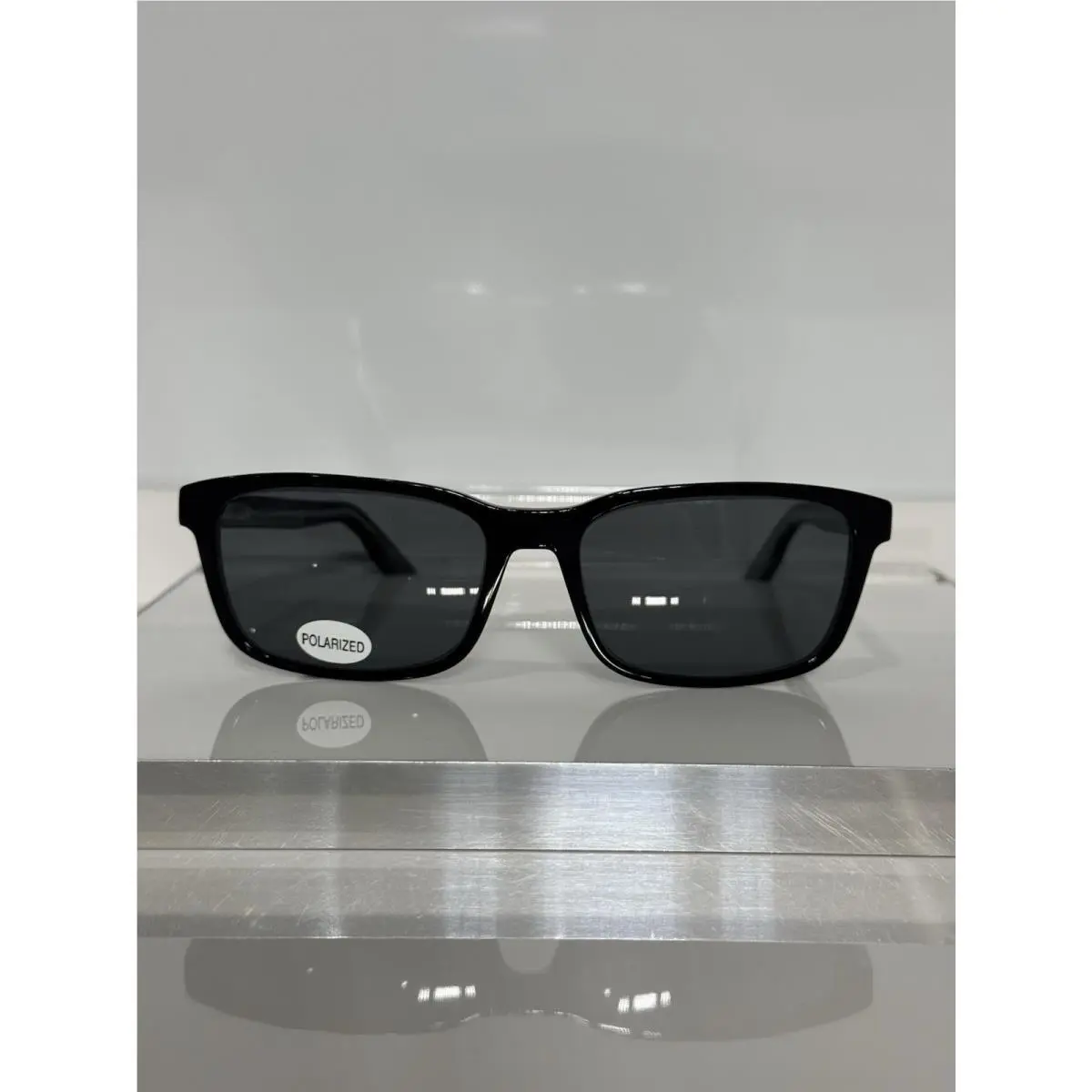 Dior Man Niodioro Black Acetate Custom Gray Polarized Sunglasses by Ermenegildo Zegna