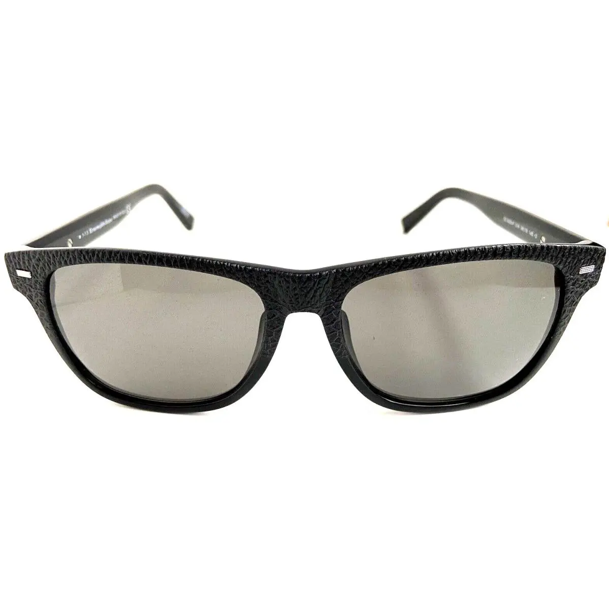 Ermenegildo Zegna EZ 0020F 01A 56mm Zeiss Lens Black Men`s Sunglasses