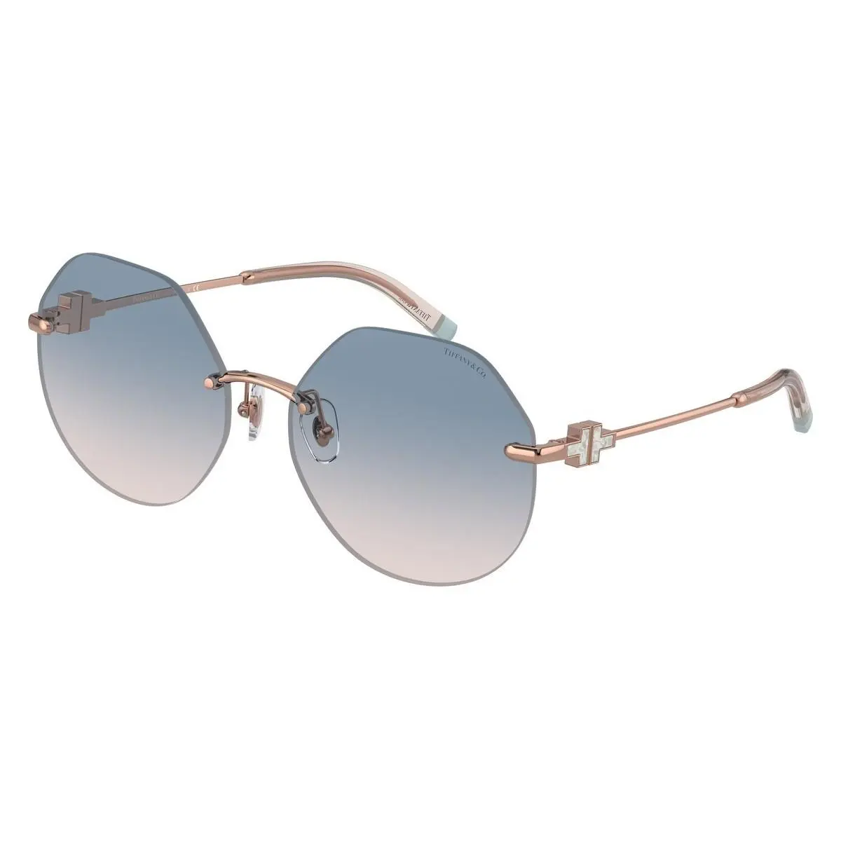 Tiffany Co. TF3077 616016 Gold/light Blue Gradient Blue 60-17-140
