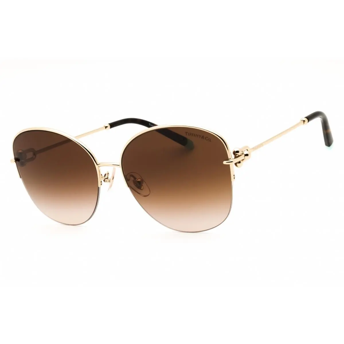 Tiffany TF3082 60213B Pale Gold/brown Gradient 58-16-140 Sunglasses