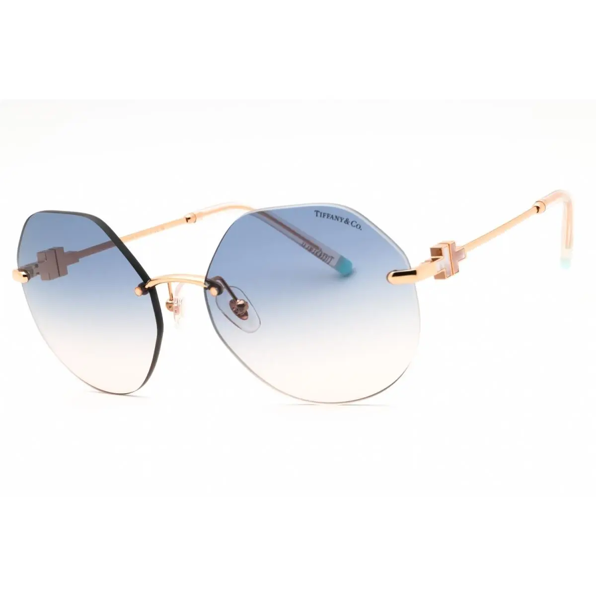 Tiffany TF3077-6160-60 Sunglasses Frame Size 60mm 140mm 17mm Rosegold Women