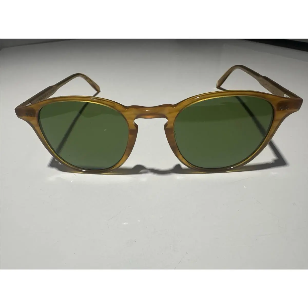 Garrett Leight Sunglasses Hampton Bt/sfpgn 46MM Made In Japan