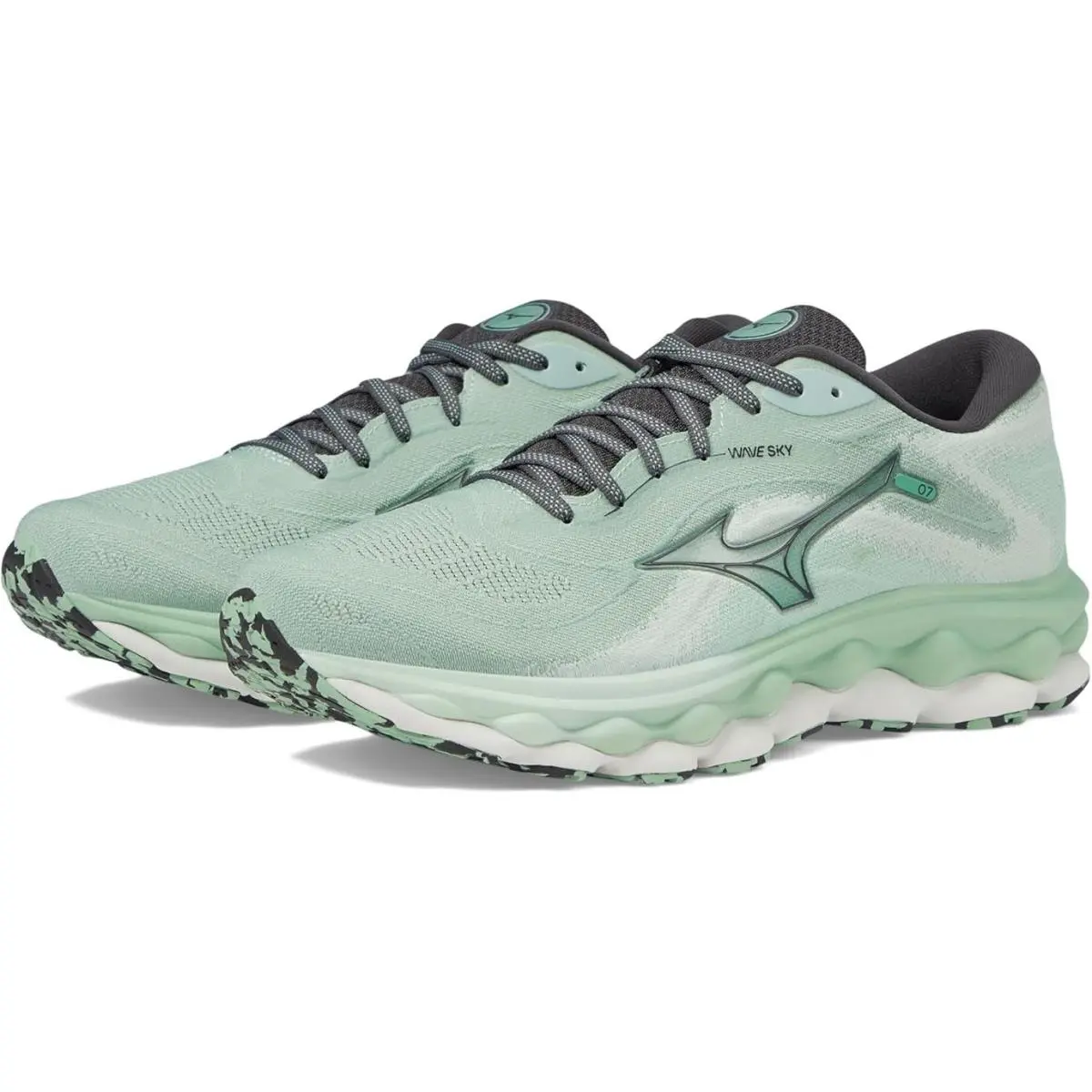 Mizuno shoes - Mizuno Wave Sky 7 J1GC230253 - J1GC230253 - Green 11