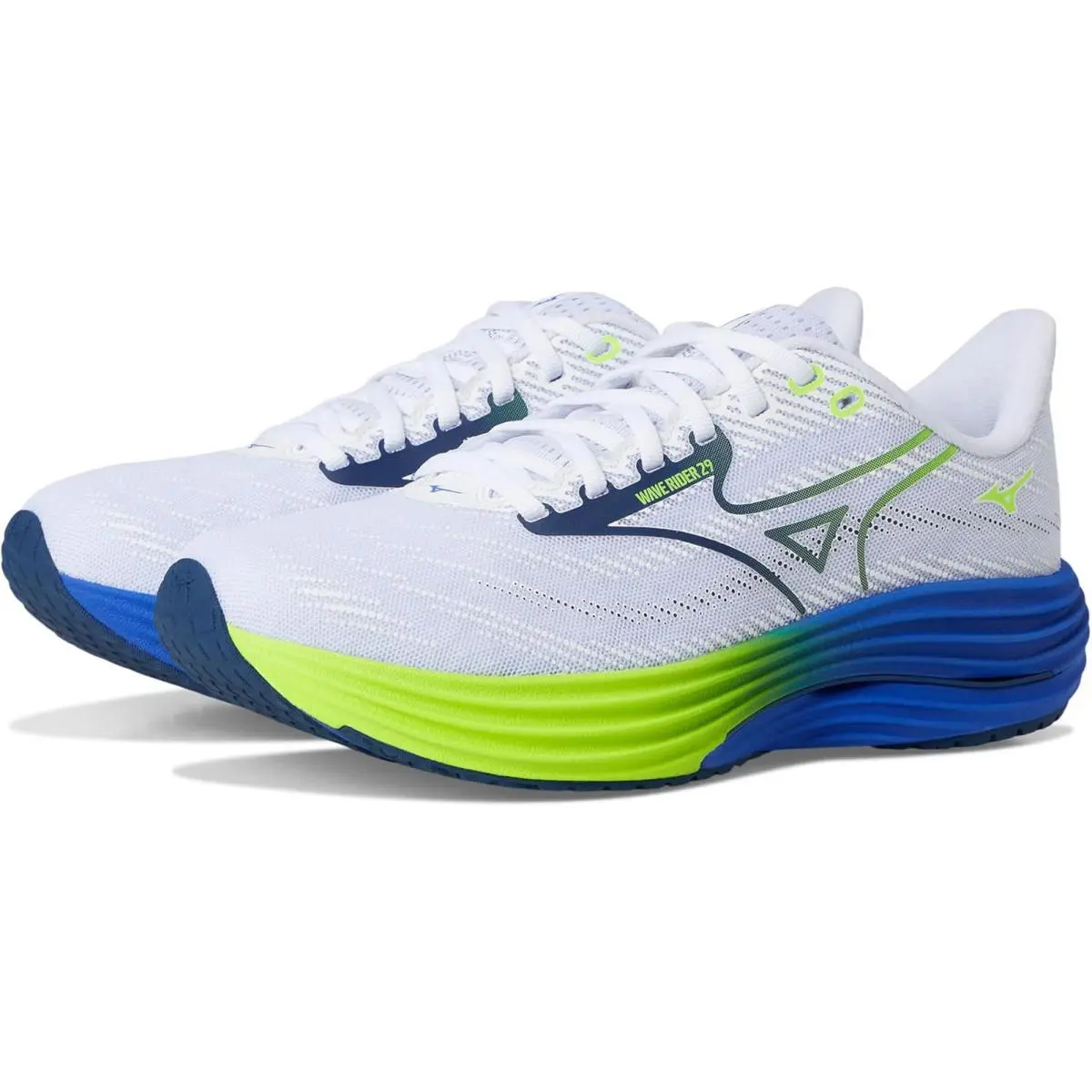 Mizuno shoes - 411537 - White-Bistro Green 2