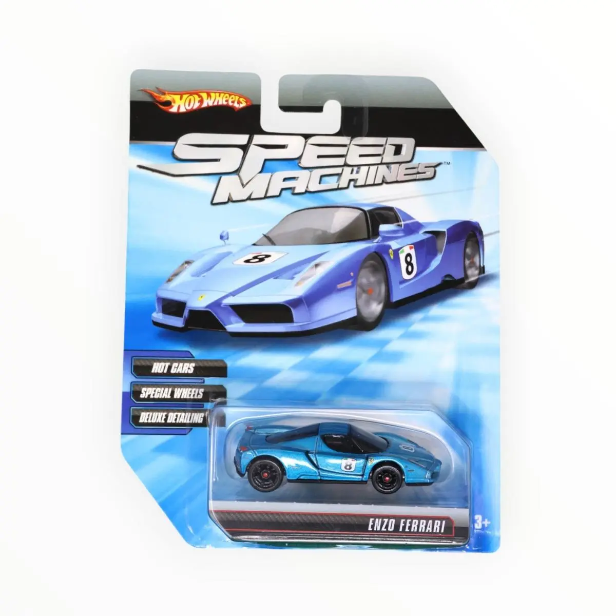 Hot Wheels Enzo Ferrari - Blue - 2010 Speed Machines A