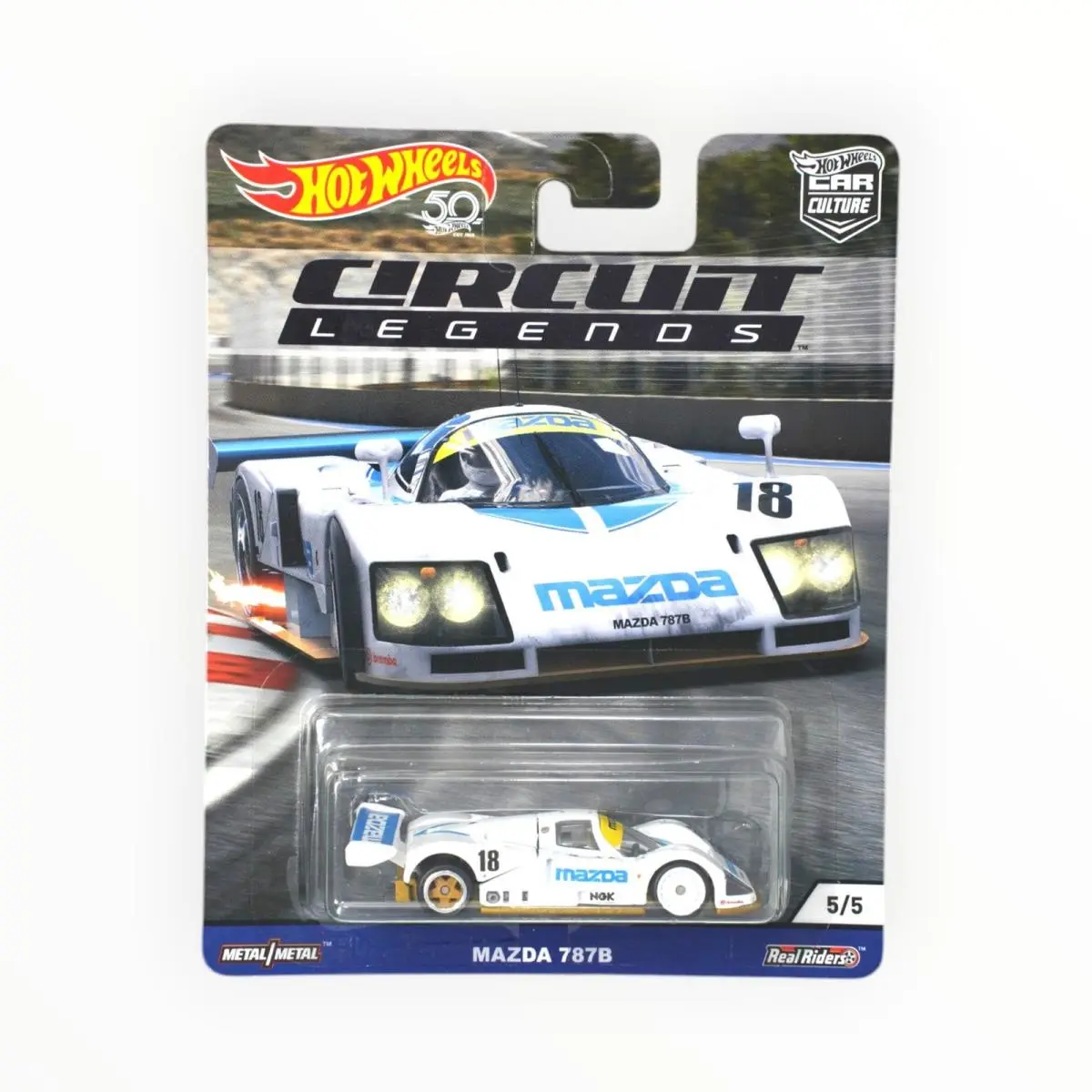 Hot Wheels Mazda 787B - 2018 Car Culture A