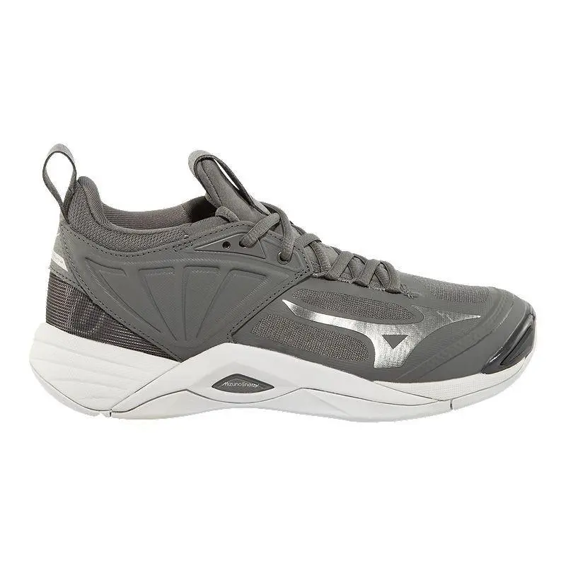 Mizuno Women`s Wave Momentum 2 Shoes Grey Size 10 US
