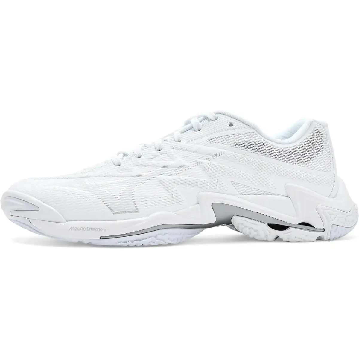 Mizuno Wave Lightning Elite Mens Sz 11 Volleyball Shoes White/silver V1GA260053