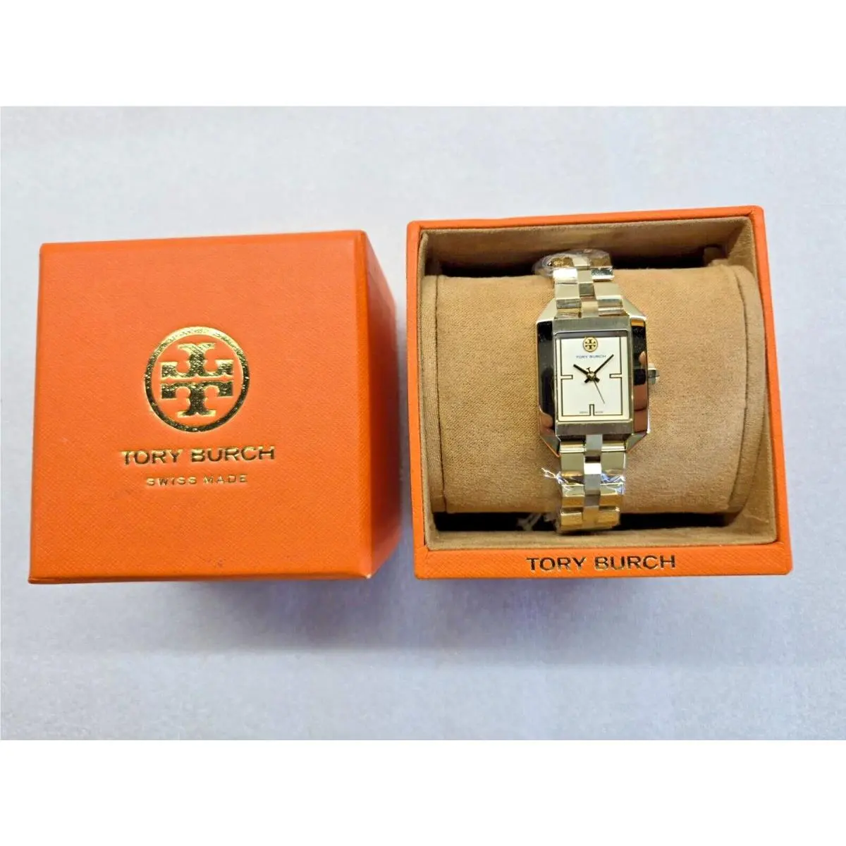 Dalloway Ivory Dial Gold-tone St. Steel Women`s Watch TRB1100 by Tory Burch