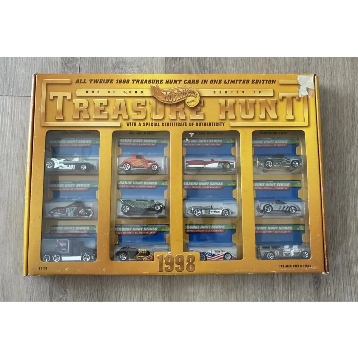 Hot Wheels Treasure Hunt 1998 Cars Multicolor Limited Edition